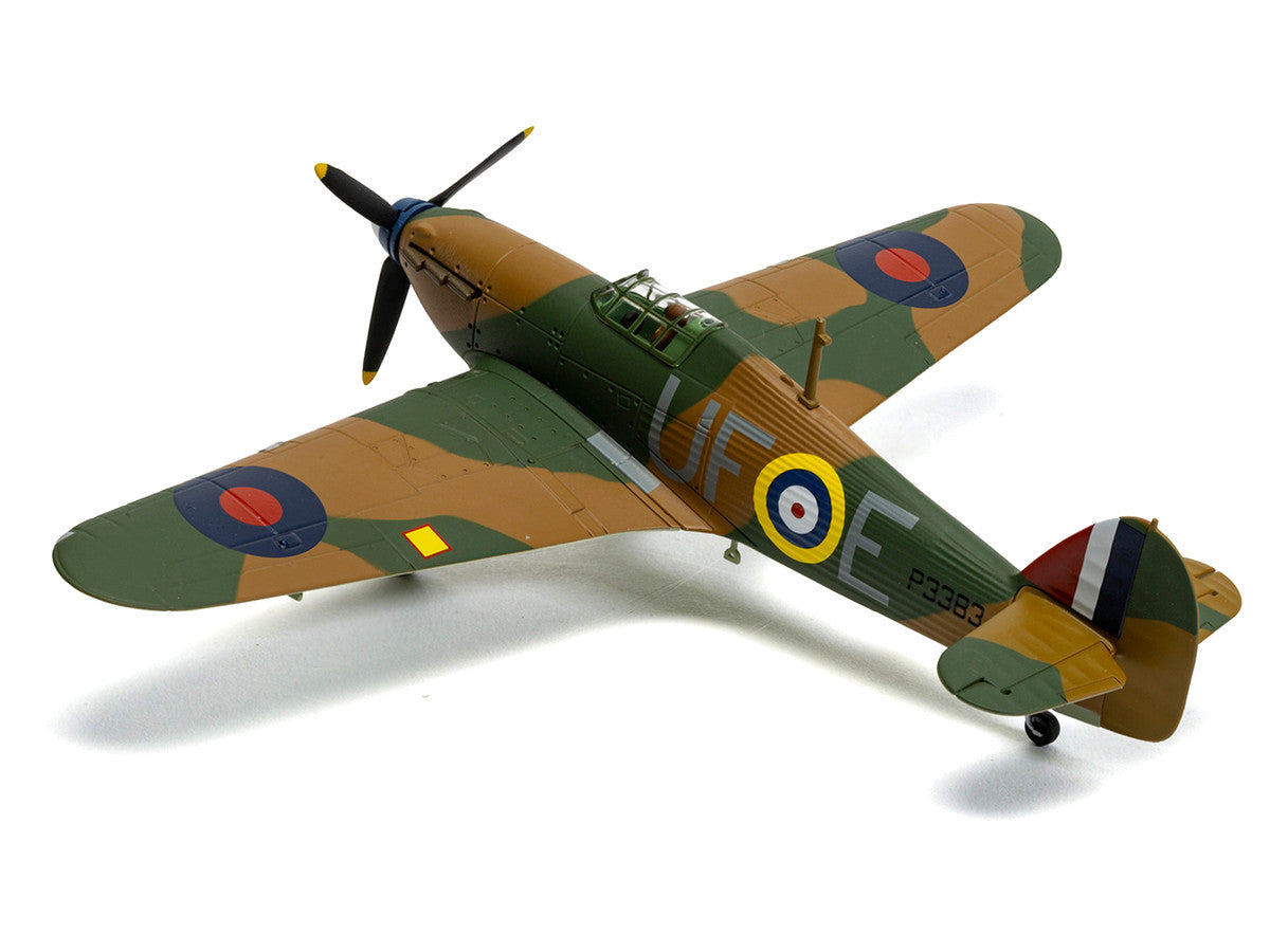 Hawker Hurricane Mk.I Fighter Aircraft "Pilot Officer William 'Billy' Fiske No. 601 Squadron Battle of Britain" (1940) British Royal Air Force "The Aviation Archive" Series 1/72 Diecast Model by Corgi by Corgi
