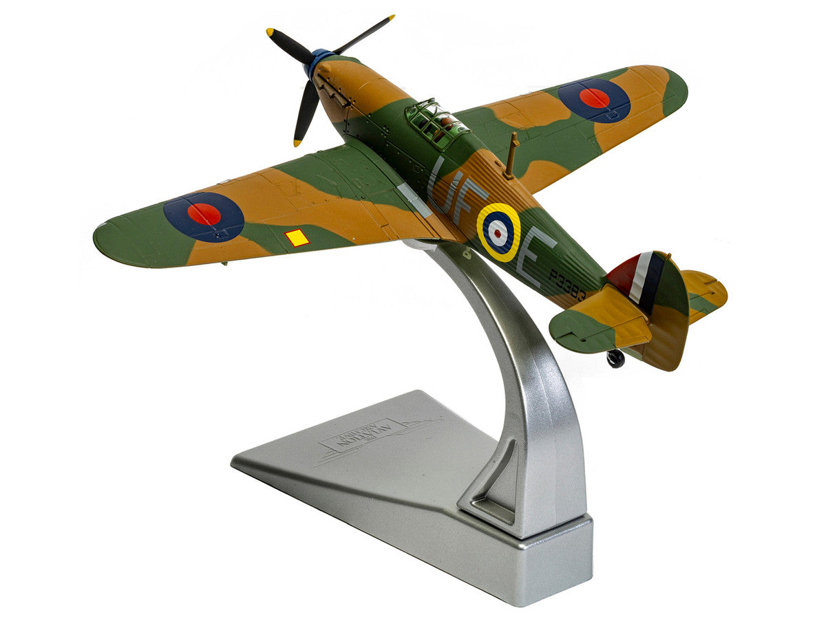 Hawker Hurricane Mk.I Fighter Aircraft "Pilot Officer William 'Billy' Fiske No. 601 Squadron Battle of Britain" (1940) British Royal Air Force "The Aviation Archive" Series 1/72 Diecast Model by Corgi by Corgi
