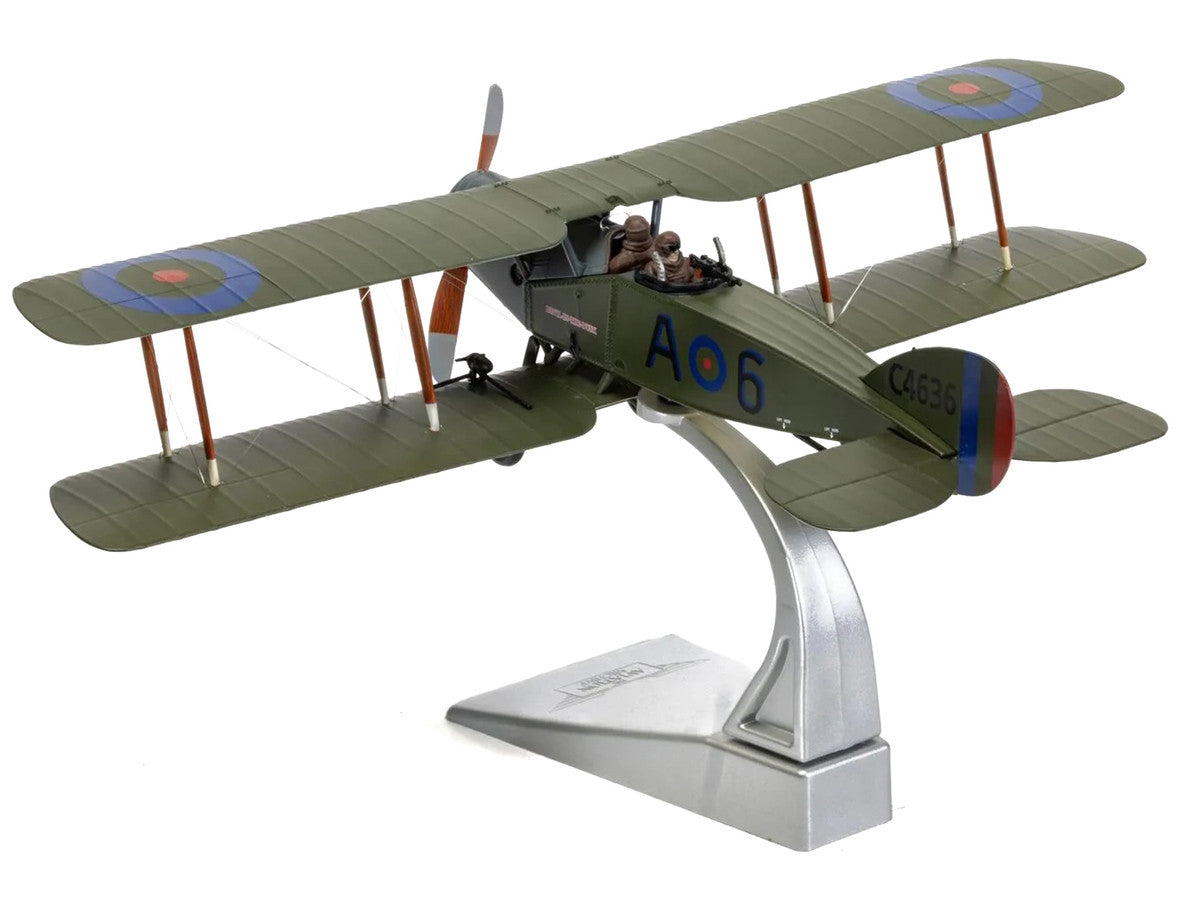 Bristol F-2B Fighter Aircraft "C4636 Devil-in-the-Dusk No. 39 Squadron" (1918) Royal Flying Corps "The Aviation Archive" Series 1/48 Diecast Model by Corgi by Corgi