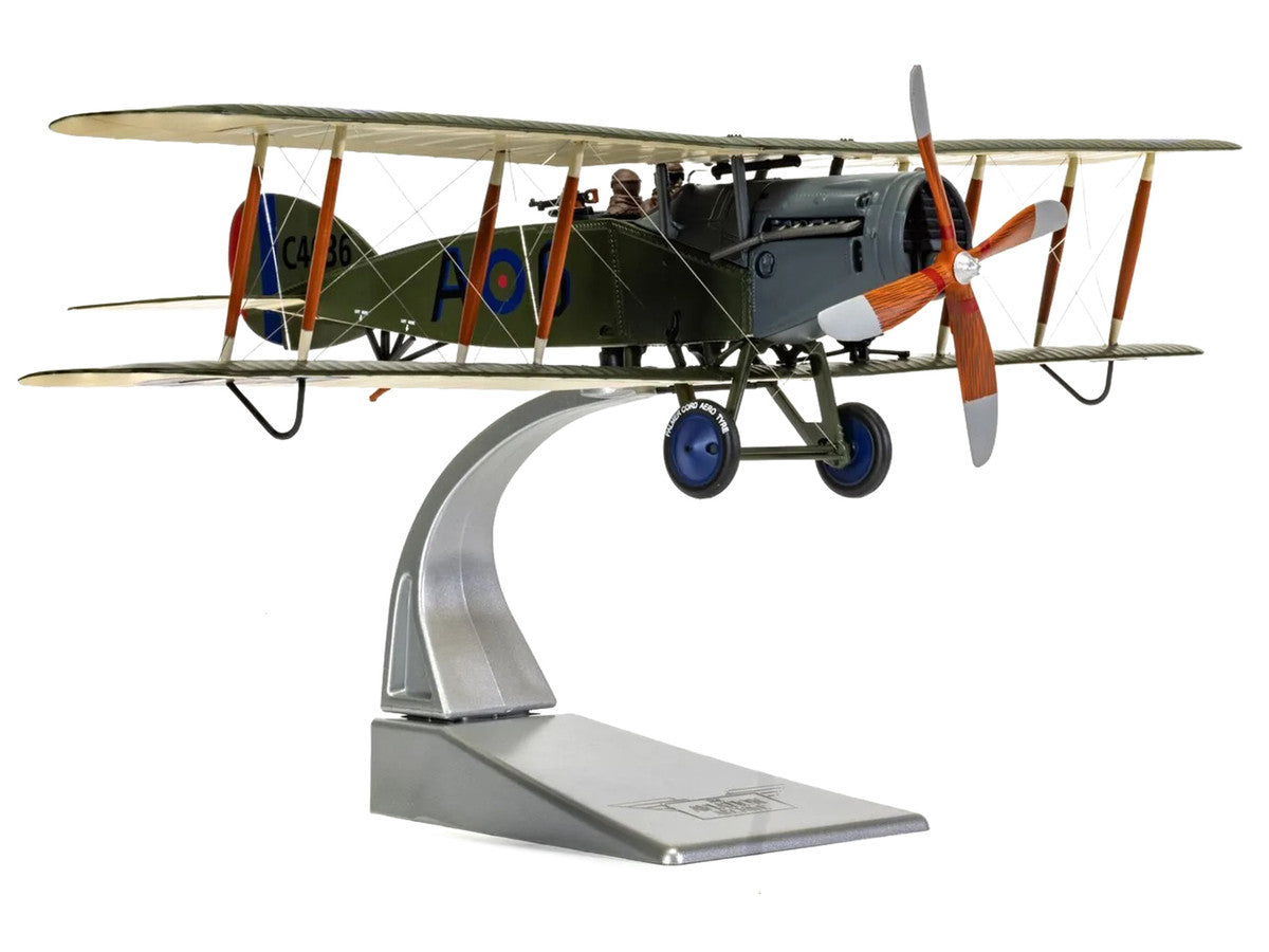 Bristol F-2B Fighter Aircraft "C4636 Devil-in-the-Dusk No. 39 Squadron" (1918) Royal Flying Corps "The Aviation Archive" Series 1/48 Diecast Model by Corgi by Corgi