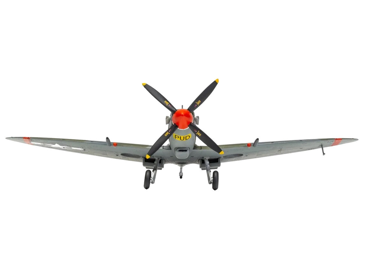 Supermarine Spitfire MkIXC Fighter Aircraft "Porky II Lt Robert Connor 309th Fighter Squadron 31st Fighter Group" (1943) United States Army Air Forces "The Aviation Archive" Series 1/72 Diecast Model by Corgi by Corgi