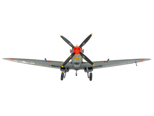 Supermarine Spitfire MkIXC Fighter Aircraft "Porky II Lt Robert Connor 309th Fighter Squadron 31st Fighter Group" (1943) United States Army Air Forces "The Aviation Archive" Series 1/72 Diecast Model by Corgi by Corgi