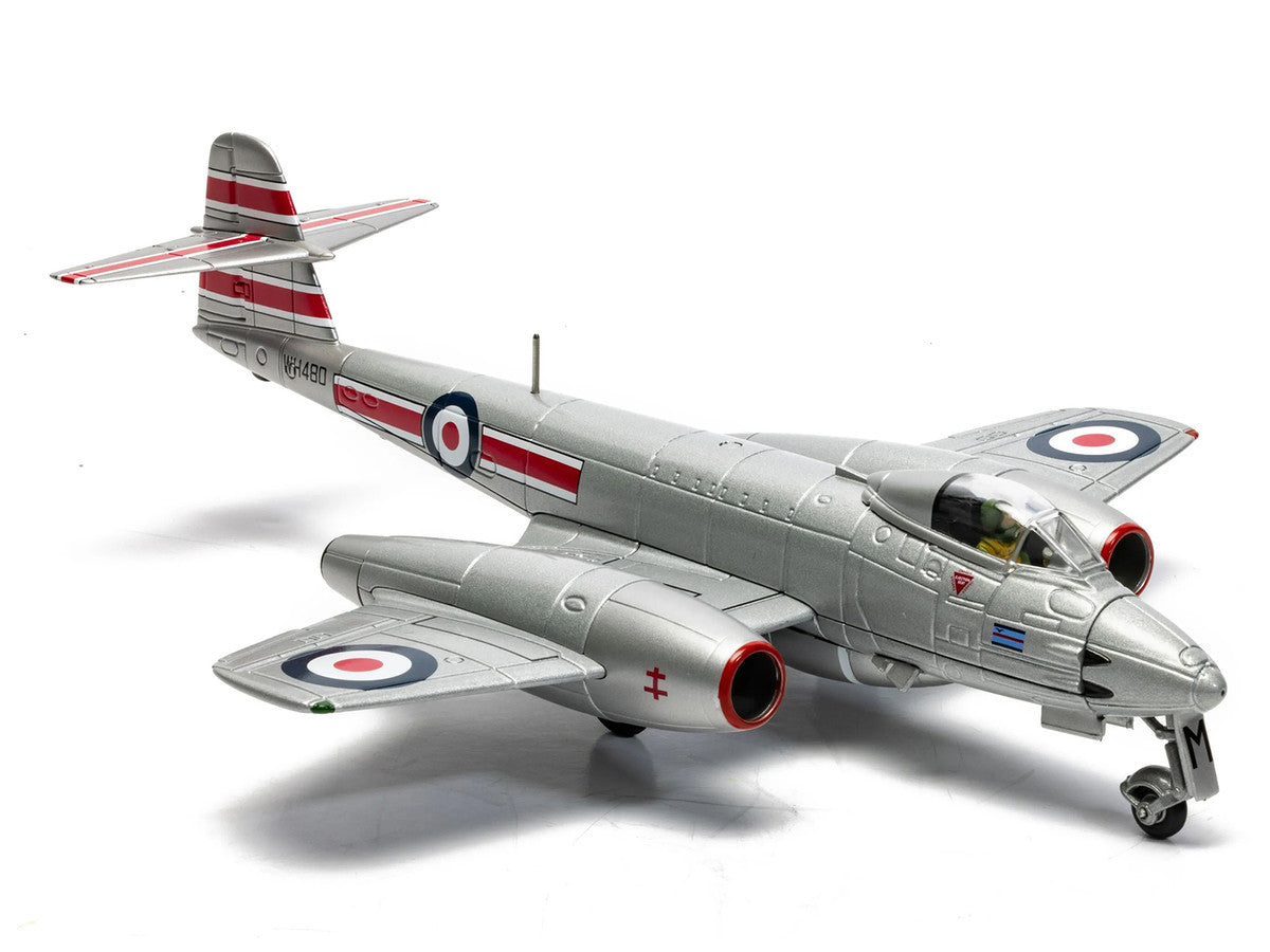 Gloster Meteor F.8 Aircraft "WH480/M Sqn Ldr John ‘Dusty’ Miller DFC No.41 Squadron Biggin Hill" (1951) Royal Air Force "The Aviation Archive" Series 1/72 Diecast Model Car by Corgi by Corgi