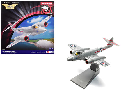 Gloster Meteor F.8 Aircraft "WH480/M Sqn Ldr John ‘Dusty’ Miller DFC No.41 Squadron Biggin Hill" (1951) Royal Air Force "The Aviation Archive" Series 1/72 Diecast Model Car by Corgi by Corgi