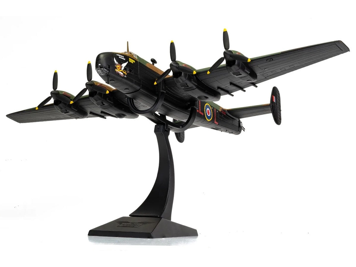 Handley Page Halifax MkV Bomber Aircraft "DK186 London’s Revenge - L for Lana No. 427 Squadron RAF Leeming" (1943) Royal Canadian Air Force "The Aviation Archive" Series 1/72 Diecast Model by Corgi by Corgi