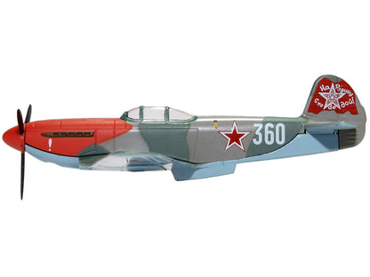 Yakovlev Yak 3 Fighter Aircraft "Anton Dmitrievich Yakimenko 150th Guards Fighter Regiment T/N 360" USSR "Oxford Aviation" Series 1/72 Diecast Model Airplane by Oxford Diecast by Oxford Diecast