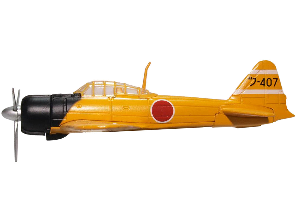 Mitsubishi Zero A6M2-21 Fighter Aircraft "Training Aircraft - Imperial Japanese Navy" (1944) "Oxford Aviation" Series 1/72 Diecast Model Airplane by Oxford Diecast by Oxford Diecast