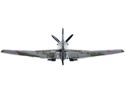 Supermarine Spitfire Mk IXE Fighter Aircraft "21-T 443 Squadron 127 Wing Belgium" (1945) Royal Canadian Air Force "Oxford Aviation" Series 1/72 Diecast Model Airplane by Oxford Diecast by Oxford Diecast