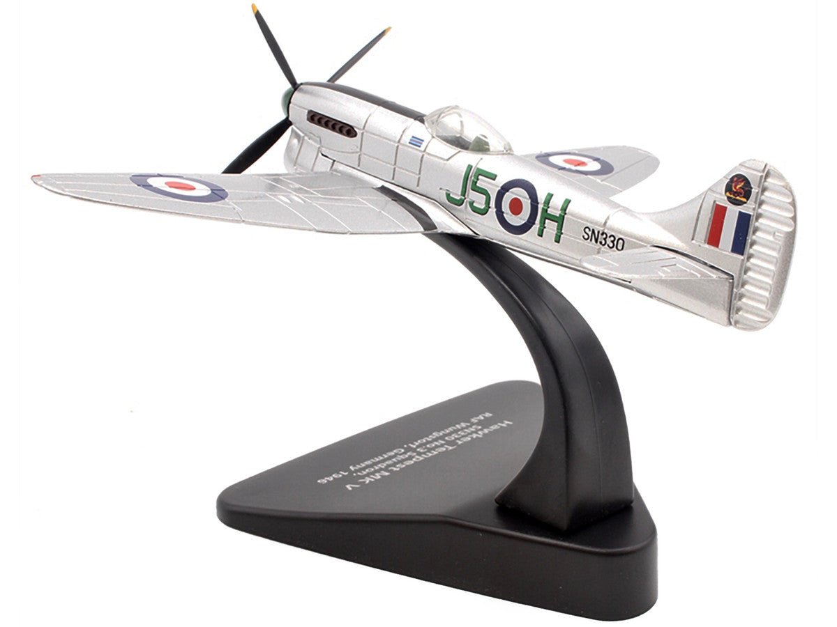 Hawker Tempest MK V Fighter Plane SN330 No.3 Squadron RAF Wunstorf Germany (1946) "Oxford Aviation" Series 1/72 Diecast Model Airplane by Oxford Diecast by Oxford Diecast