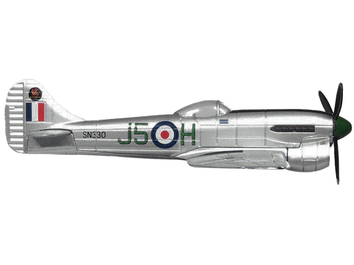 Hawker Tempest MK V Fighter Plane SN330 No.3 Squadron RAF Wunstorf Germany (1946) "Oxford Aviation" Series 1/72 Diecast Model Airplane by Oxford Diecast by Oxford Diecast