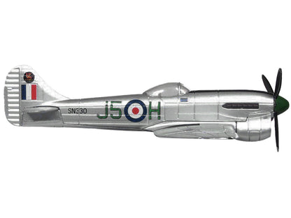 Hawker Tempest MK V Fighter Plane SN330 No.3 Squadron RAF Wunstorf Germany (1946) "Oxford Aviation" Series 1/72 Diecast Model Airplane by Oxford Diecast by Oxford Diecast