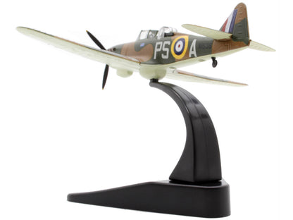Boulton Paul Defiant MK I Fighter Plane Pilot: Sqn Ldr P Hunter Gunner Sgt F King 264 Squadron RAF Hornchurch (August 1940) "Oxford Aviation" Series 1/72 Diecast Model Airplane by Oxford Diecast by Oxford Diecast