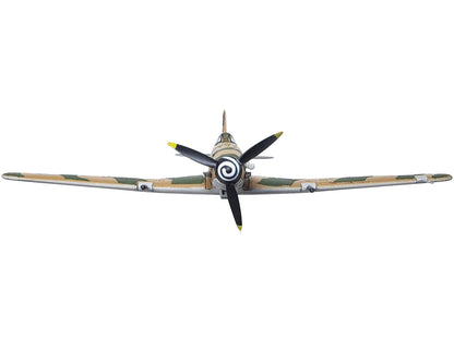 Fiat G55 Centauro Fighter Aircraft "1 Gruppo 3 Squadriglia MM.91147 Italy" (1944) Italian Air Force "Oxford Aviation" Series 1/72 Diecast Model Airplane by Oxford Diecast by Oxford Diecast