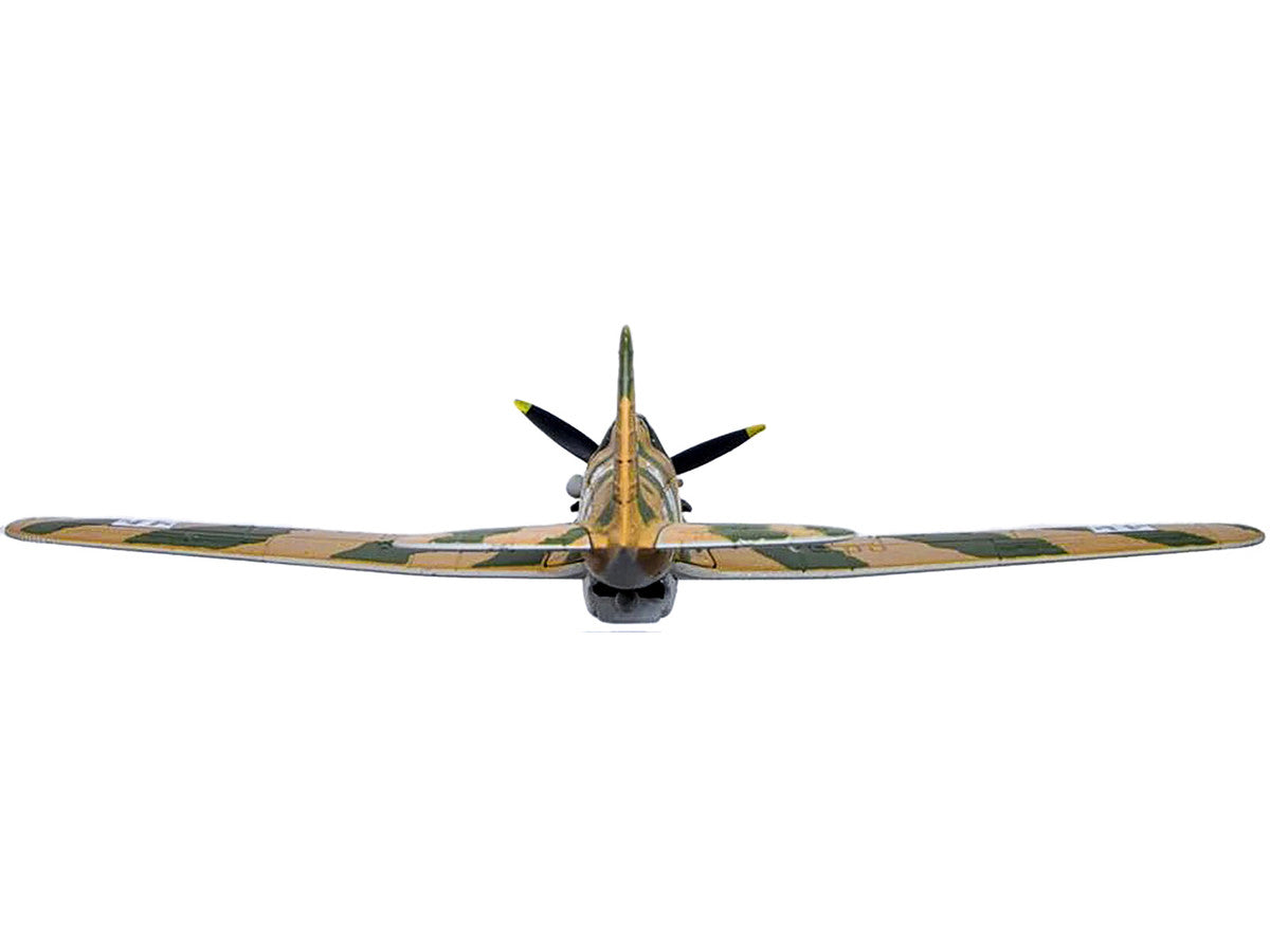 Fiat G55 Centauro Fighter Aircraft "1 Gruppo 3 Squadriglia MM.91147 Italy" (1944) Italian Air Force "Oxford Aviation" Series 1/72 Diecast Model Airplane by Oxford Diecast by Oxford Diecast