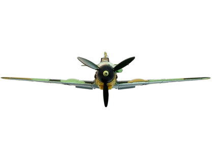 Messerschmitt Bf 109F-4 Fighter Plane "Ofw. Eberhard von Boremski 9/JG3 Eastern Front" (1942) "Oxford Aviation" Series 1/72 Diecast Model Airplane by Oxford Diecast by Oxford Diecast