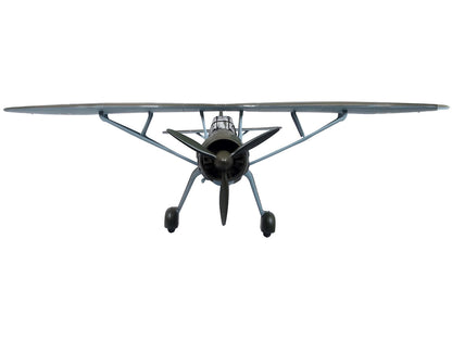 Henschel Hs 126 A-1 Reconnaissance Aircraft "Hannes Gaub Gerd Scroder 1.(H)/14 Invasion of Poland" (1939) German Luftwaffe "Oxford Aviation" Series 1/72 Diecast Model Airplane by Oxford Diecast by Oxford Diecast