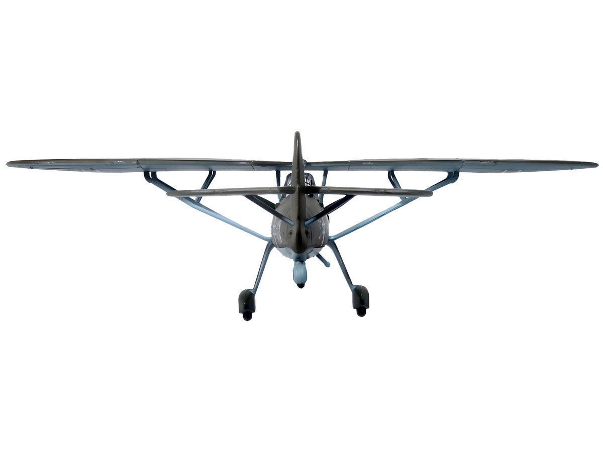 Henschel Hs 126 A-1 Reconnaissance Aircraft "Hannes Gaub Gerd Scroder 1.(H)/14 Invasion of Poland" (1939) German Luftwaffe "Oxford Aviation" Series 1/72 Diecast Model Airplane by Oxford Diecast by Oxford Diecast