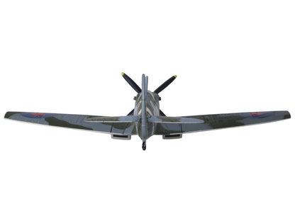 Supermarine Spitfire LF MK IXe Fighter Aircraft "TE565 10th (Czech) Fighter Squadron RAF Manston" Royal Air Force 1/72 Diecast Model Airplane by Oxford Diecast by Oxford Diecast