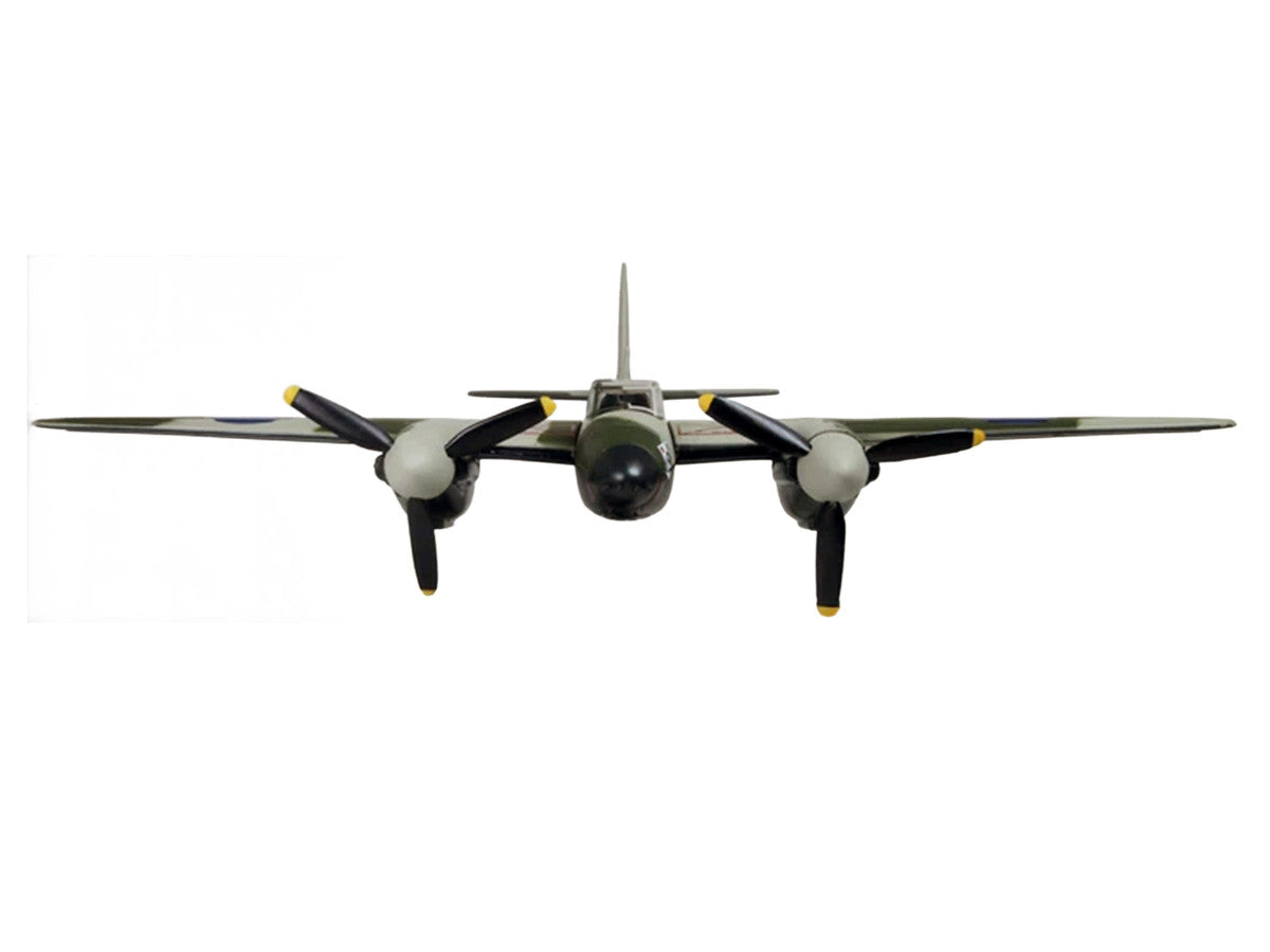 De Havilland Mosquito NF MKII Aircraft "Wing Commander Peter G. Wykeham-Barnes No. 23 Squadron Luqa Malta" (1943) Royal Air Force "Oxford Aviation" Series 1/72 Diecast Model Airplane by Oxford Diecast by Oxford Diecast