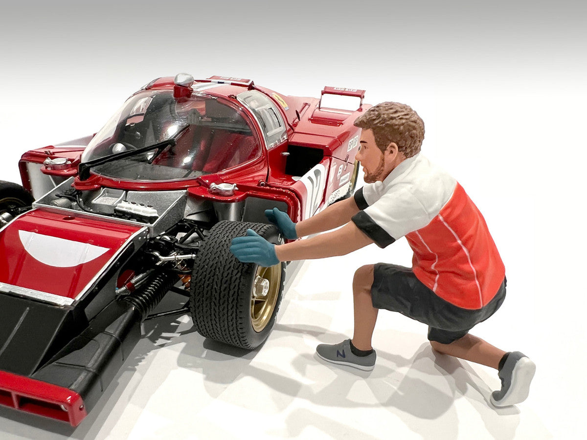 "Race Crew" Figure #1 for 1/18 scale models by American Diorama by American Diorama