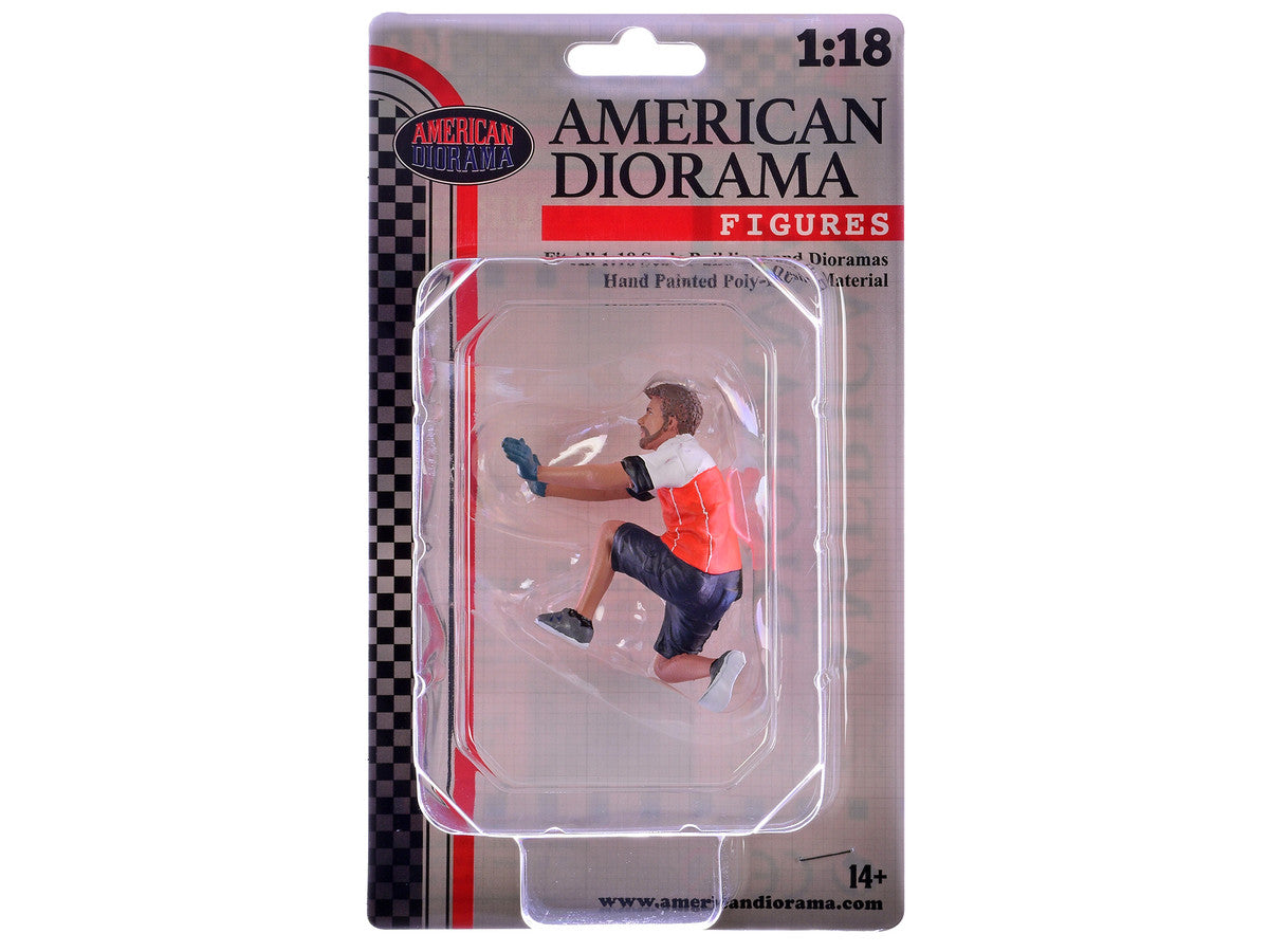 "Race Crew" Figure #1 for 1/18 scale models by American Diorama by American Diorama
