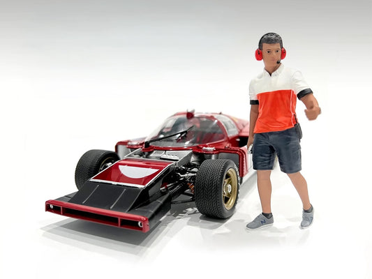 "Race Crew" Figure #2 for 1/24 Scale Models by American Diorama by American Diorama