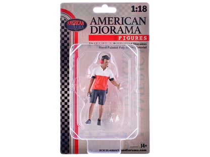 "Race Crew" Figure #2 for 1/18 scale models by American Diorama by American Diorama