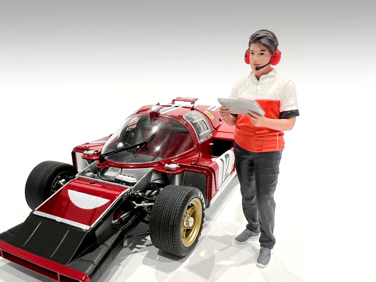 "Race Crew" Figure #3 for 1/24 Scale Models by American Diorama by American Diorama