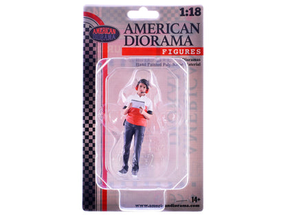 "Race Crew" Figure #3 for 1/18 scale models by American Diorama by American Diorama
