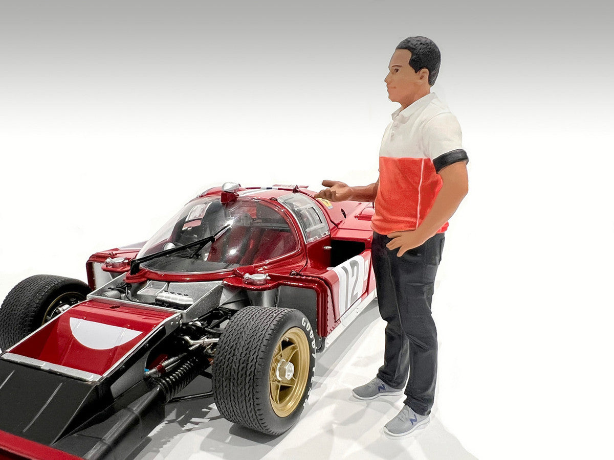 "Race Crew" Figure #4 for 1/24 Scale Models by American Diorama by American Diorama
