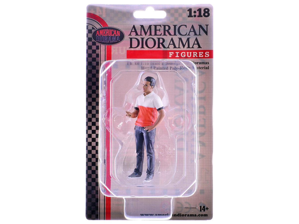 "Race Crew" Figure #4 for 1/18 scale models by American Diorama by American Diorama