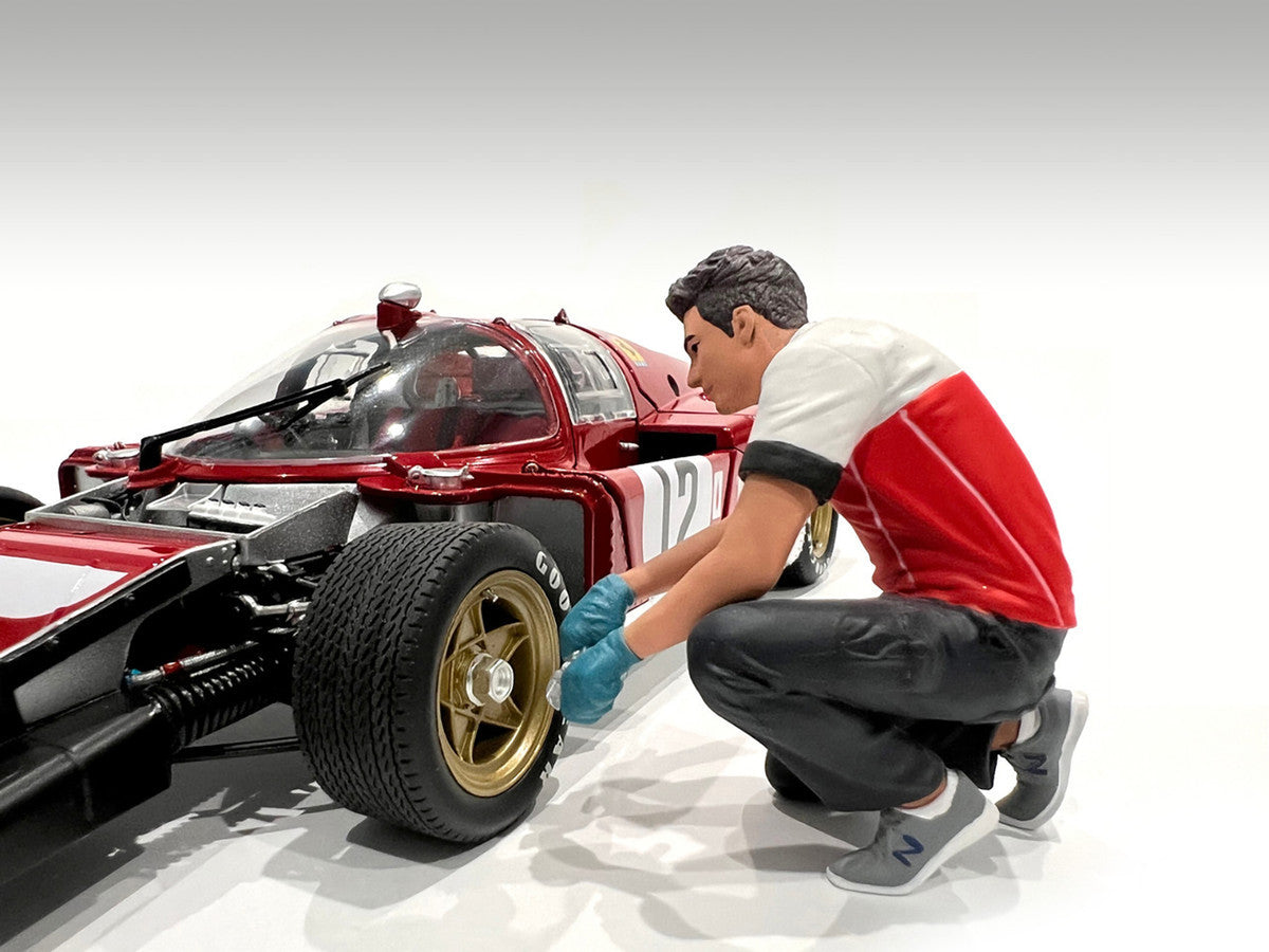 "Race Crew" Figure #5 for 1/24 Scale Models by American Diorama by American Diorama
