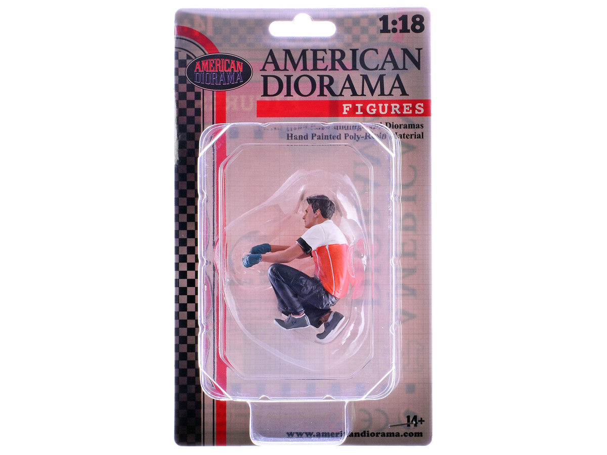 "Race Crew" Figure #5 for 1/18 scale models by American Diorama by American Diorama