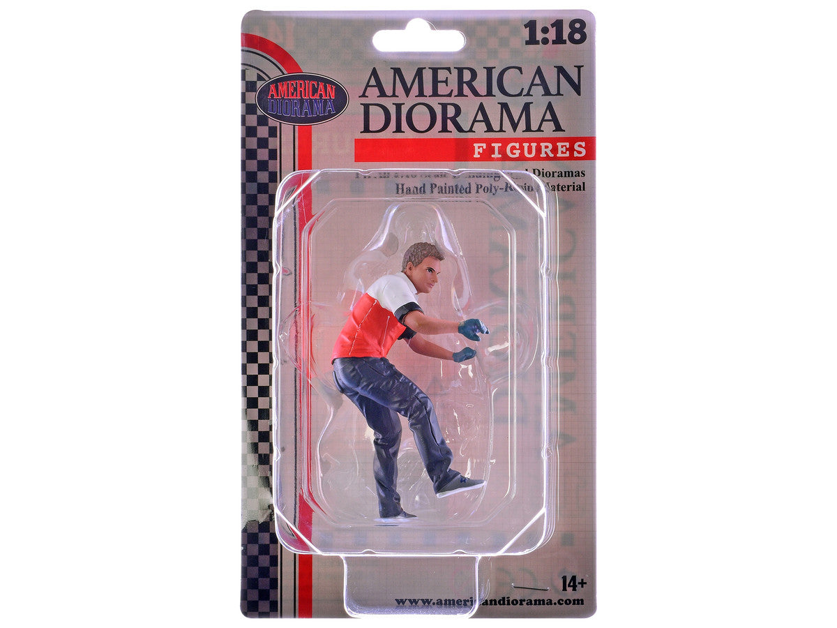 "Race Crew" Figure #6 for 1/18 scale models by American Diorama by American Diorama