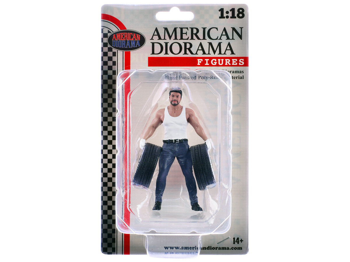 "Muscle Mechanics" Figure #1 for 1/18 Scale Models by American Diorama by American Diorama