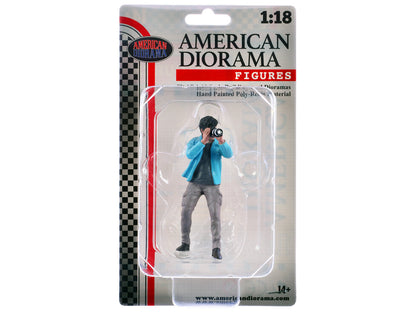 "Photographers" Figure #1 for 1/18 Scale Models by American Diorama by American Diorama