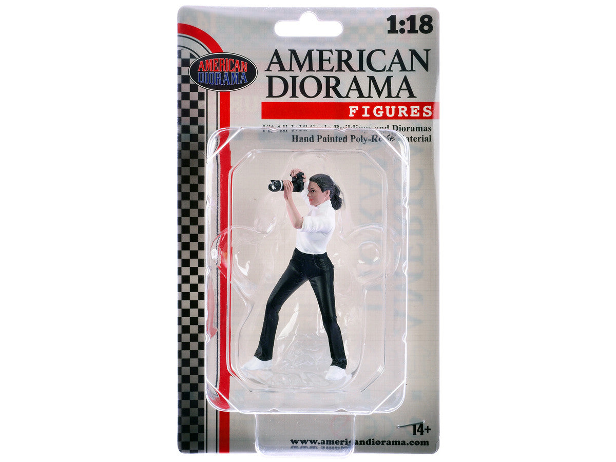 "Photographers" Figure #2 for 1/18 Scale Models by American Diorama by American Diorama