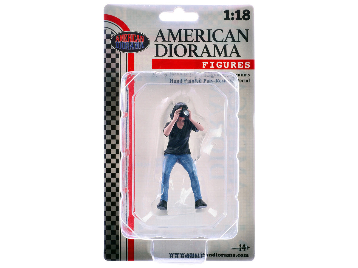 "Photographers" Figure #4 for 1/18 Scale Models by American Diorama by American Diorama