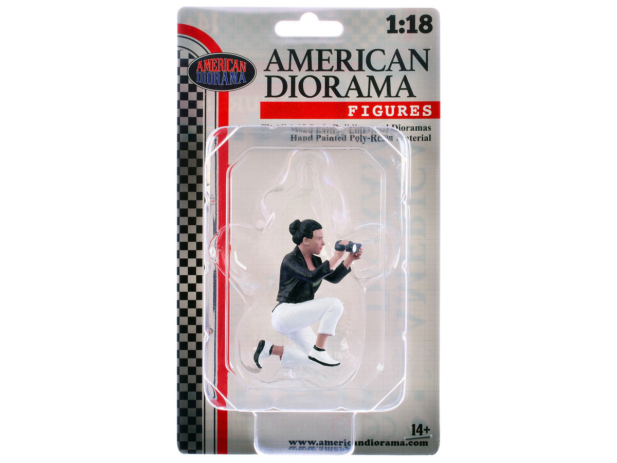 "Photographers" Figure #5 for 1/18 Scale Models by American Diorama by American Diorama