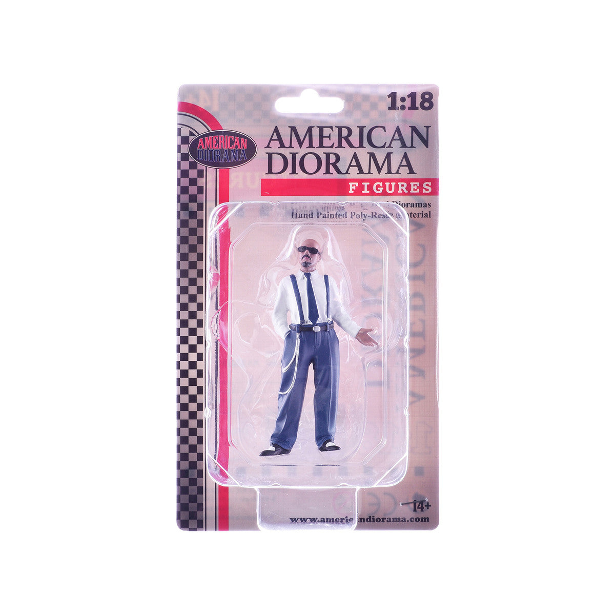"Hanging Out 3" Figure #1 for 1/18 Scale Models by American Diorama by American Diorama