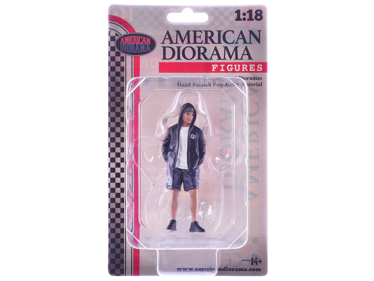 "LB Nation" Figure #2 for 1/18 Scale Models by American Diorama by American Diorama