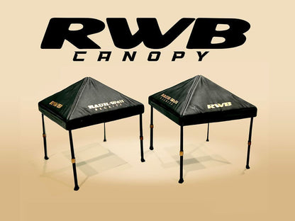 "RWB (RAUH-Welt BEGRIFF)" Canopy 2 Piece Set Black Limited Edition for 1/64 Scale Models by American Diorama by American Diorama