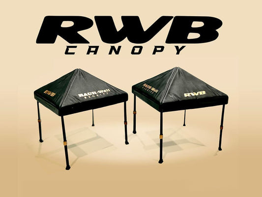 "RWB (RAUH-Welt BEGRIFF)" Canopy 2 Piece Set Black Limited Edition for 1/64 Scale Models by American Diorama by American Diorama