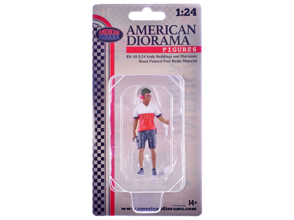 "Race Crew" Figure #2 for 1/24 Scale Models by American Diorama by American Diorama