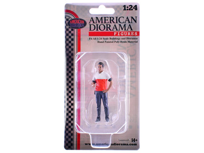 "Race Crew" Figure #4 for 1/24 Scale Models by American Diorama by American Diorama