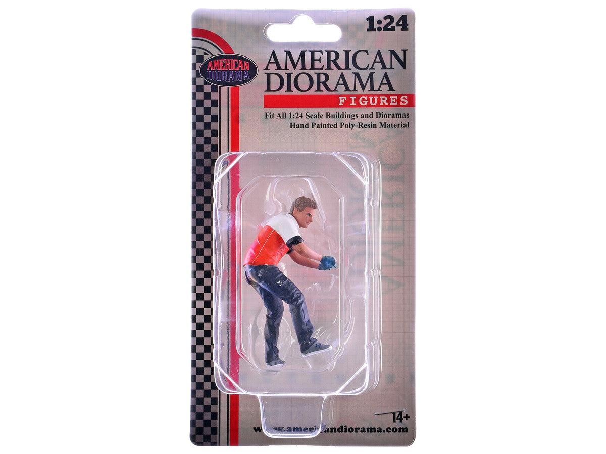 "Race Crew" Figure #6 for 1/24 Scale Models by American Diorama by American Diorama