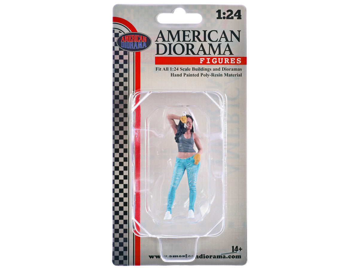 "Muscle Mechanics" Figure #4 for 1/24 Scale Models by American Diorama by American Diorama
