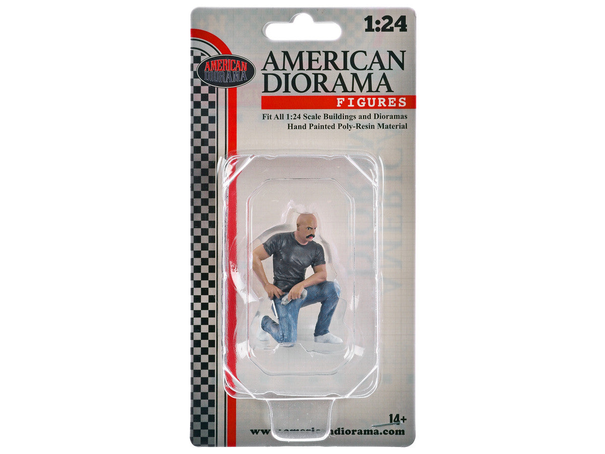 "Muscle Mechanics" Figure #6 for 1/24 Scale Models by American Diorama by American Diorama