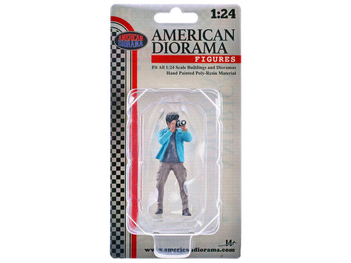 "Photographers" Figure #1 for 1/24 Scale Models by American Diorama by American Diorama
