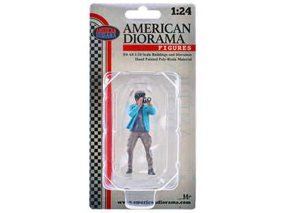 "Photographers" Figure #1 for 1/24 Scale Models by American Diorama by American Diorama